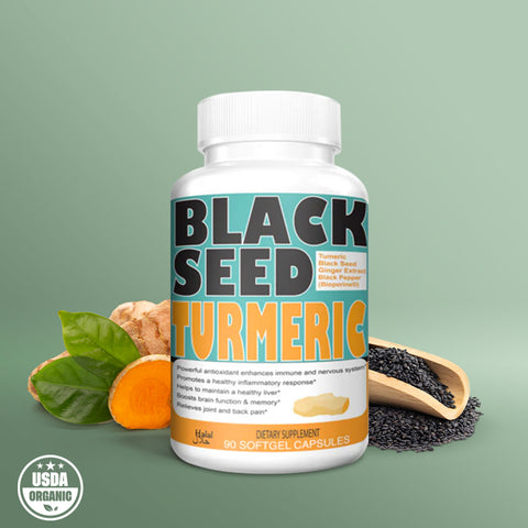 Black Seed Turmeric - Veggie Capsules
