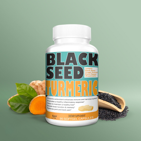 Black Seed Turmeric - Veggie Capsules