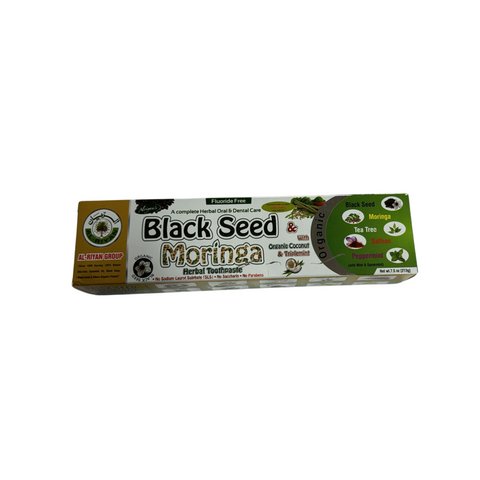 100% Black Seed & Moringa Toothpaste - 7.5 oz - NaturesRecommendation