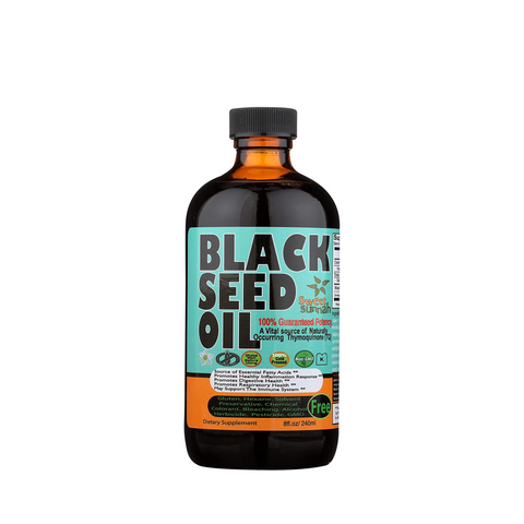 (Strong) Ethiopian Cold Pressed Black Seed Oil - 8 oz Glass - NaturesRecommendation