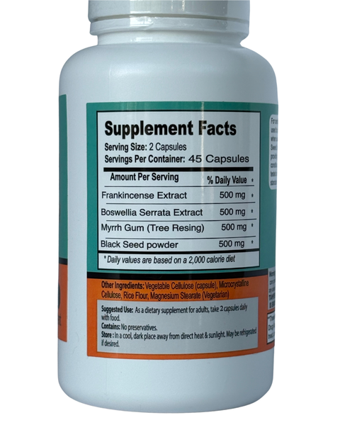 Frankincense extract Extra strength capsules