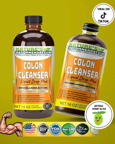 2 Bottles Kit Senna Leaf Bitters for Removing Waste and Bile 16 oz