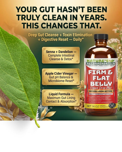 2 Bottles Kit Black Seed Firm & Senna Leaf Flat Belly Bitters 16 oz