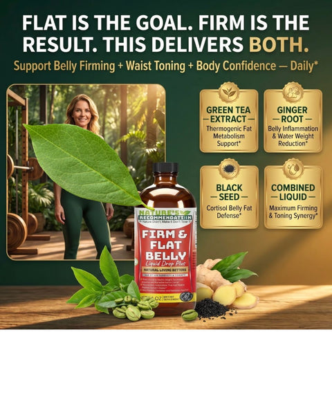 2 Bottles Kit Black Seed Firm & Senna Leaf Flat Belly Bitters 16 oz