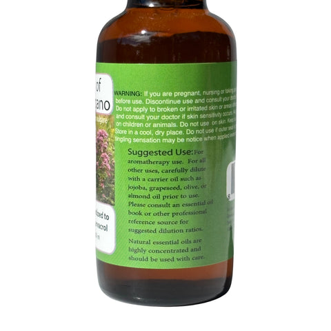 Antimicrobial Oil of Oregano (Carvacrol 75%) - 1 oz