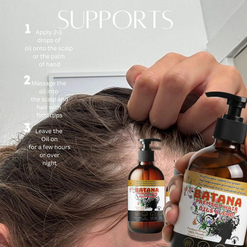 Batana Oil Formula – Advanced Hair Growth & Scalp Strengthening Concentrate ( Strongest Hair Growth Formula)