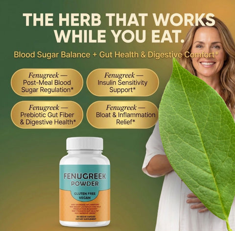 Fenugreek Capsules 500 MG 60 Count