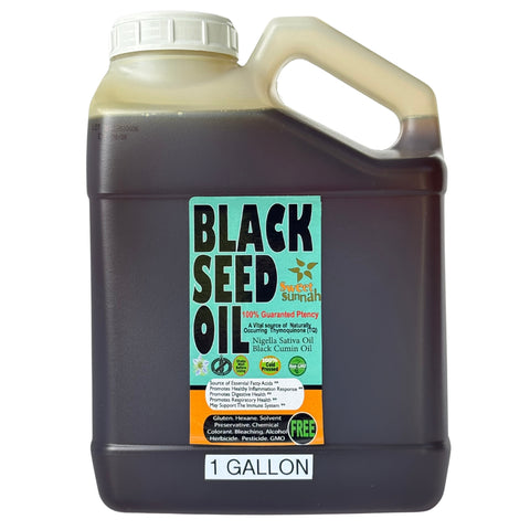 Pure Cold Pressed Black Seed Oil - 1 gallon