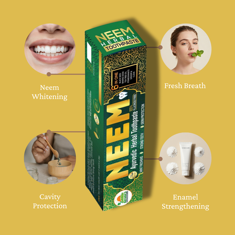 7-Herb Ayurvedic Neem Toothpaste – Complete Oral Care
