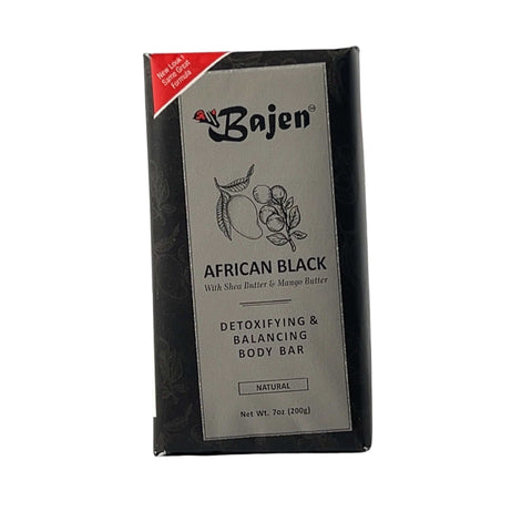 African Black Soap with Shea Butter & Mango Butter – 7 oz.