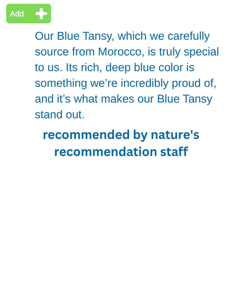 Moroccan Blue Tansy Perfume Oil – Calming Floral Elixir