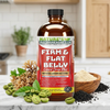 2 Bottles Kit Black Seed Firm & Senna Leaf Flat Belly Bitters 16 oz