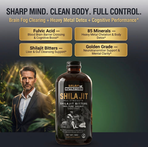 Kings Bitters Shilajit Bitters Tonic - 16 oz