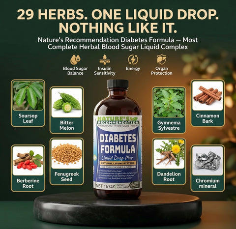 2 Bottles Kit Herbal Diabetes Sugar level Bitters 16 oz