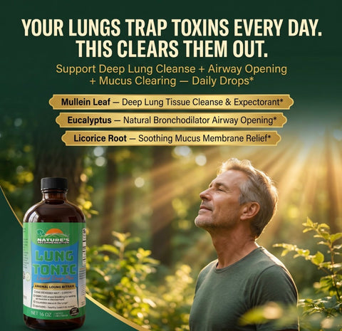 2 Bottles  Lungs Bitters Living Bitters 16 Oz
