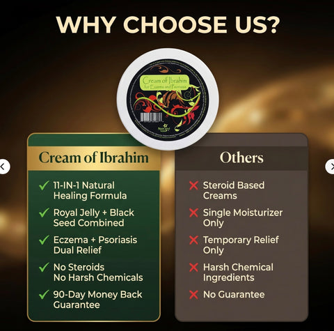 Cream Of Ibrahim (for Eczema & Psoriasis) - 5 oz