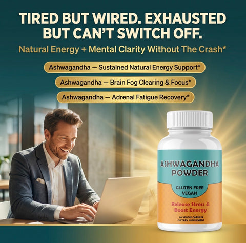 Ashwagandha 500 MG Capsules 60 Count