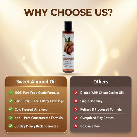 Sweet Almond Oil - 4 oz
