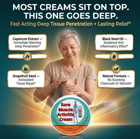 Sore Muscle Arthritis Cream 5 oz