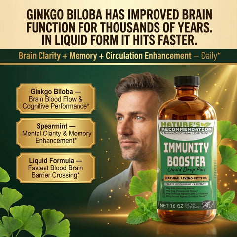 2 Bottles Kit Ginkgo Spearmint All in one Bitters 16 oz