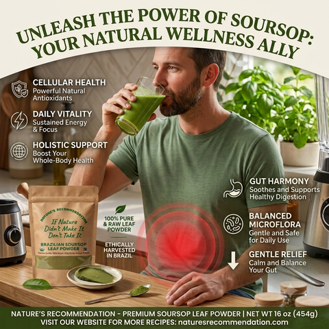 Soursop Leaves Powder 16 oz 454 Grams