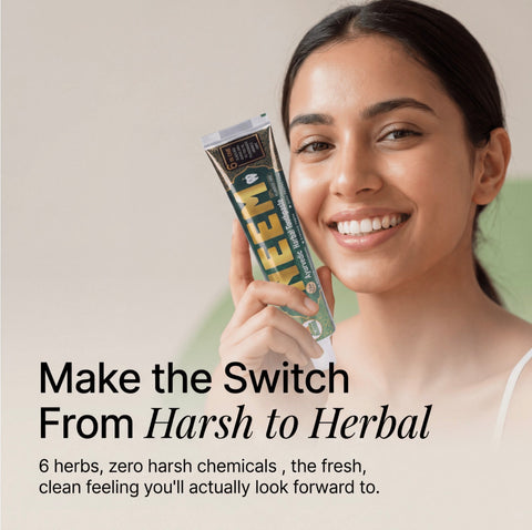 7-Herb Ayurvedic Neem Toothpaste – Complete Oral Care (Wholesale Case)