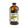 Pure Cold Pressed Castor Oil - 16 oz Glass