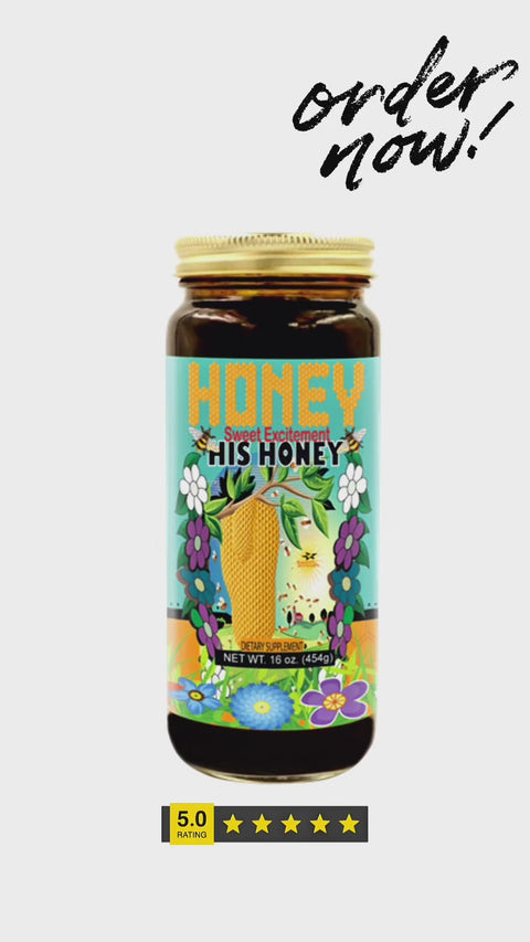 His Honey Natural Herbal Enhancement For Men 16oz