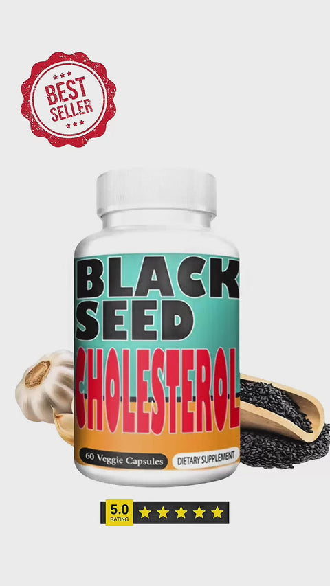 Black Seed Cholesterol Balance - 90 Veggie Capsules