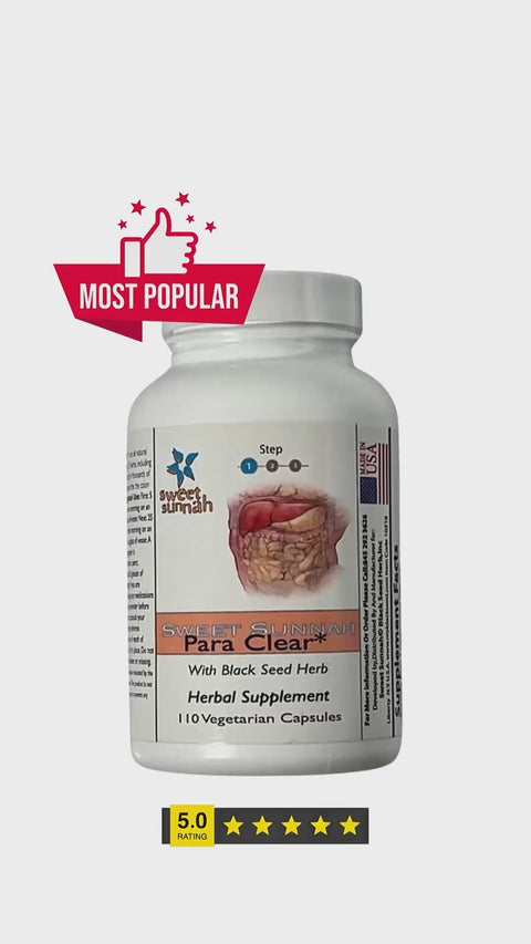 Para Clear Powerful Anti-Parasite & Intestinal Cleanser for Digestive Health Support Strength Formula
