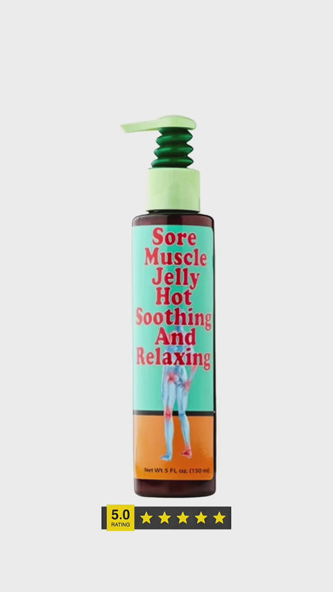 Sore Muscle Jelly Hot Soothing & Relaxing - 5 oz