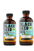 Turkish Pressed Black Seed Oil Bundle - 4 oz. & 8 oz. Glass Bottles